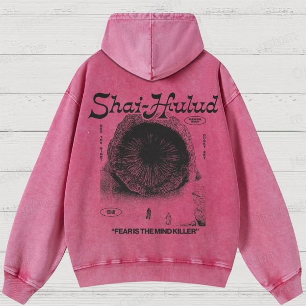 Dune Retro Movie Washed Hoodies 