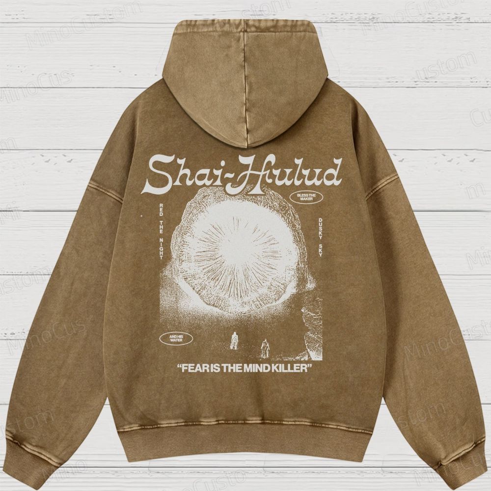 Dune Retro Movie Washed Hoodies 
