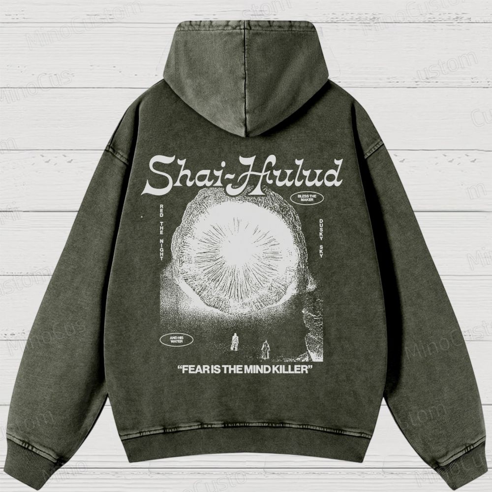 Dune Retro Movie Washed Hoodies 