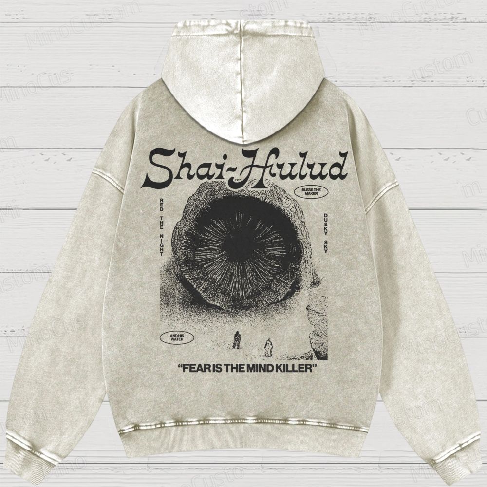 Dune Retro Movie Washed Hoodies 