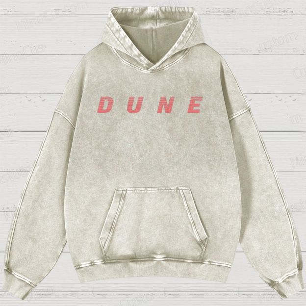 Sands of Synchronicity Washed Hoodies -Green