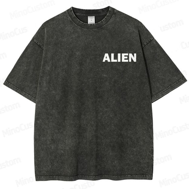 Alien Movie Vintage Washed T - Shirt