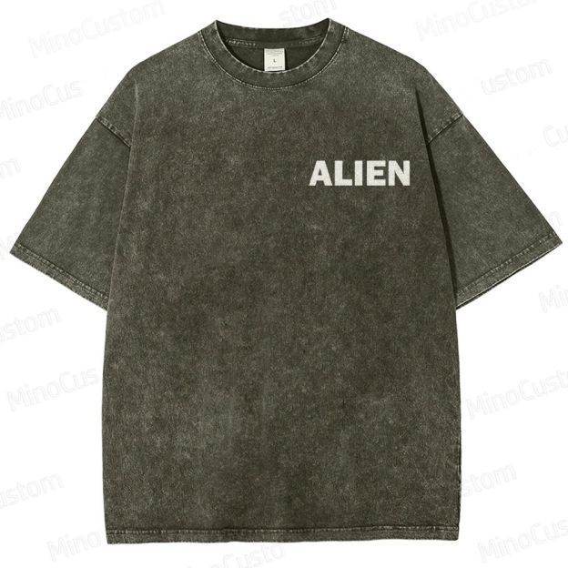 Alien Movie Vintage Washed T - Shirt