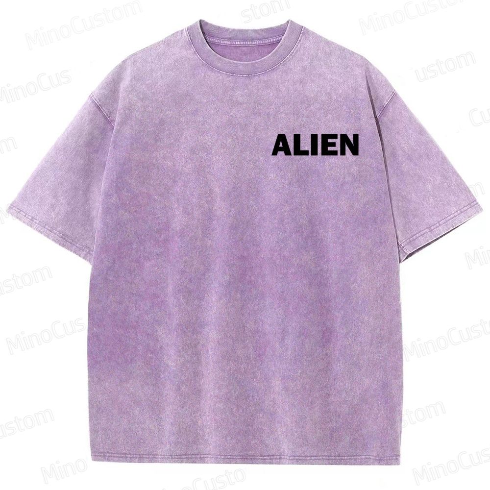 Alien Movie Vintage Washed T - Shirt