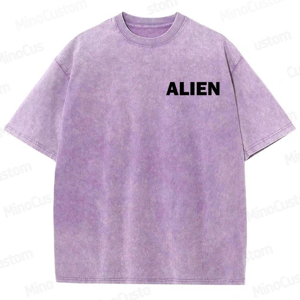 Alien Movie Vintage Washed T - Shirt