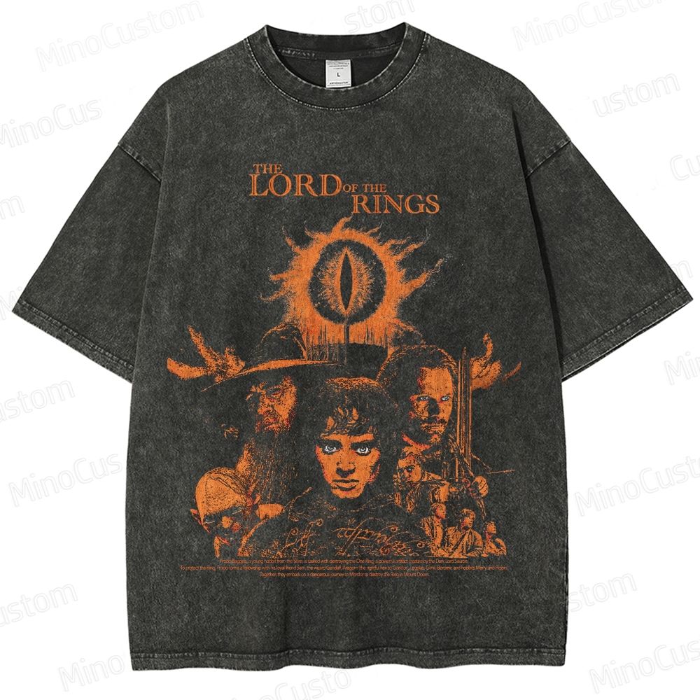 The Lord of the Rings Vintage Washed T - Shirt