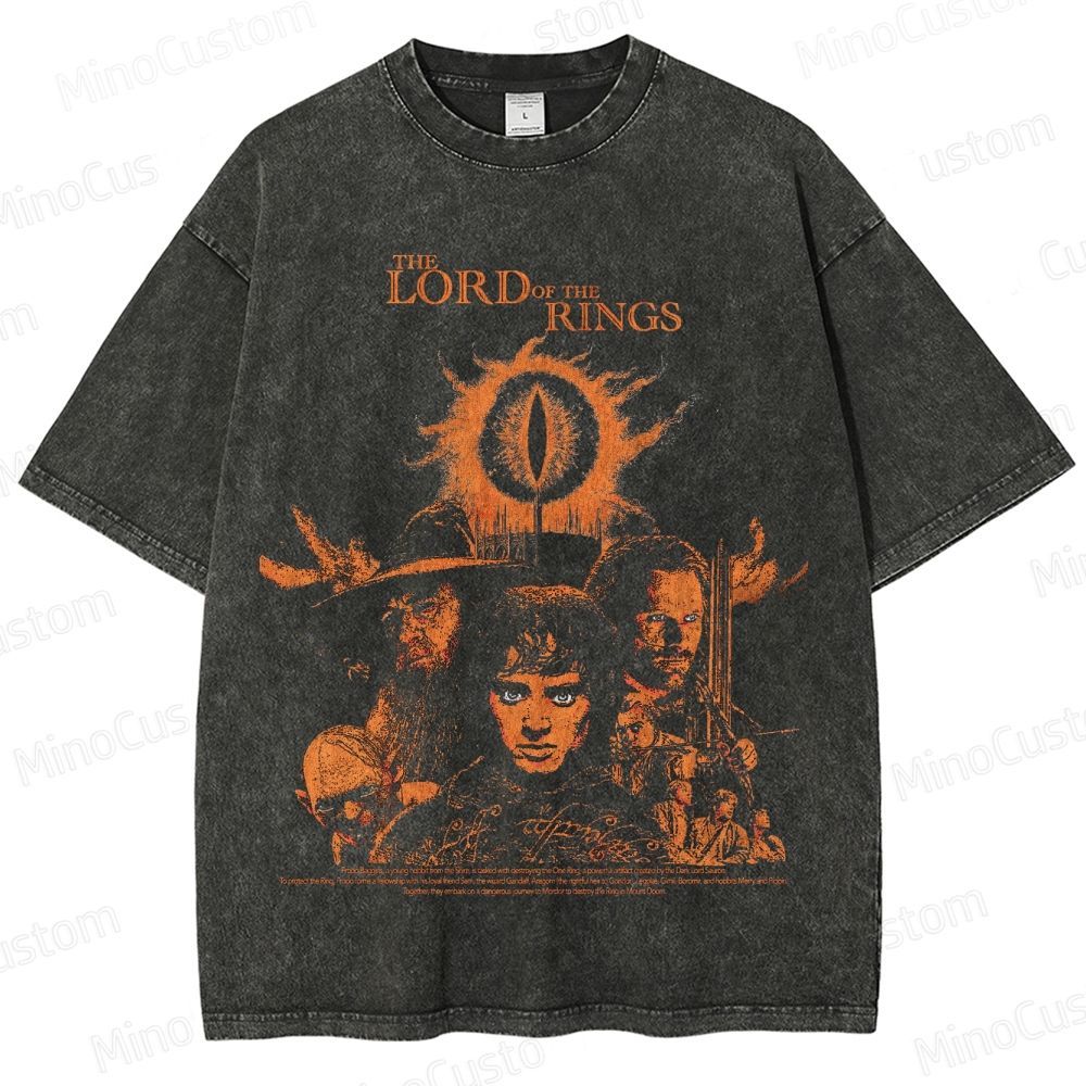 The Lord of the Rings Vintage Washed T - Shirt