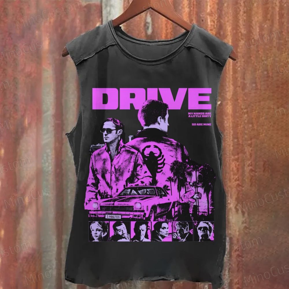 Drive Movie  Washed Tank Top