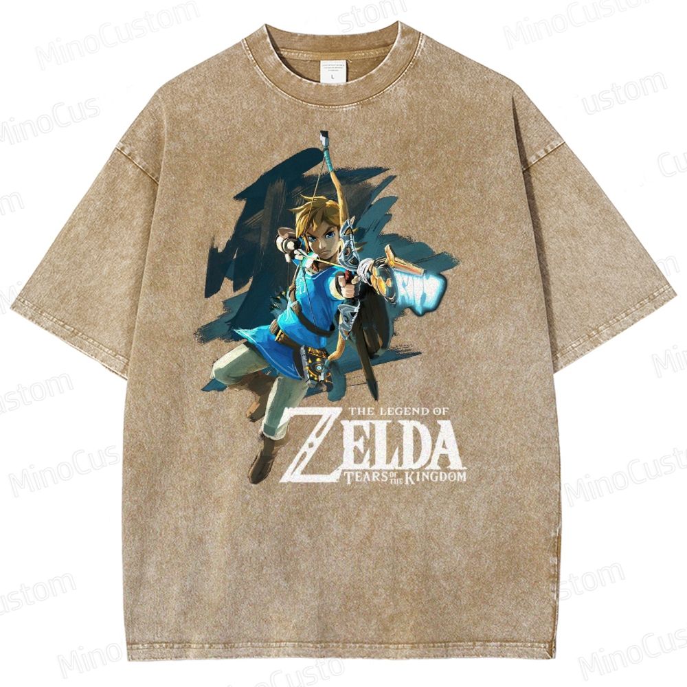 Zelda: Tears of the Kingdom Washed T-Shirt 