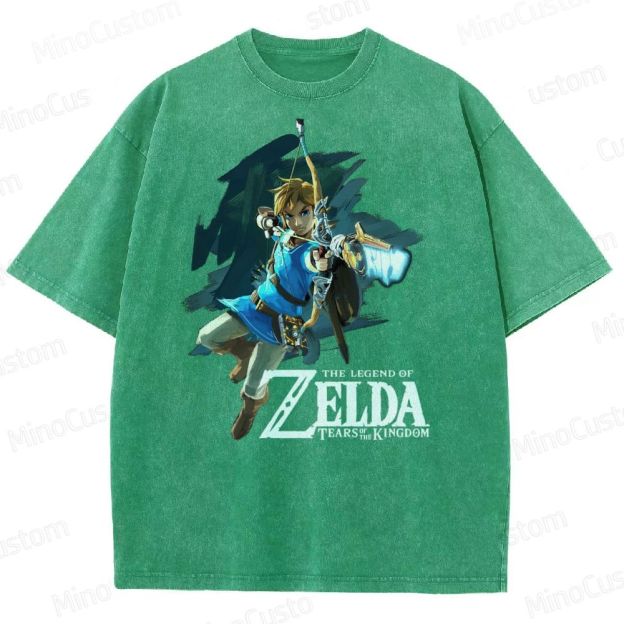 Zelda: Tears of the Kingdom Washed T-Shirt 
