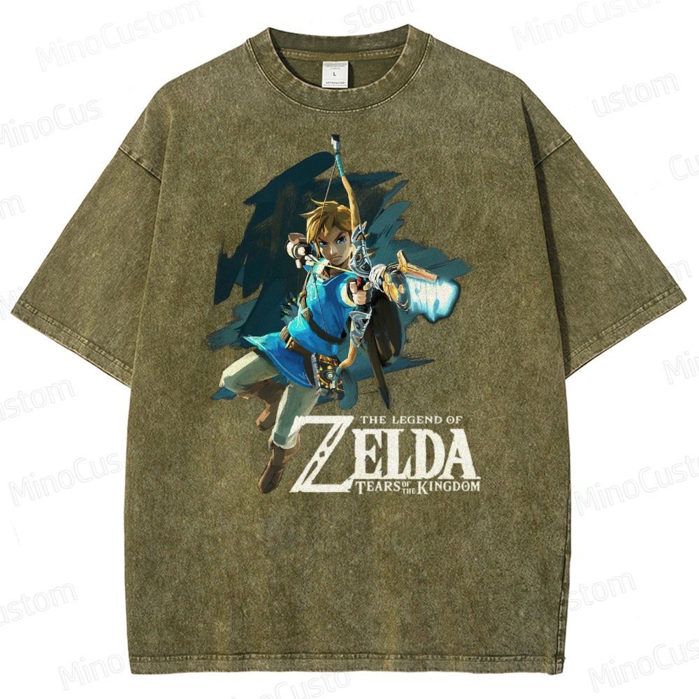 Zelda: Tears of the Kingdom Washed T-Shirt 