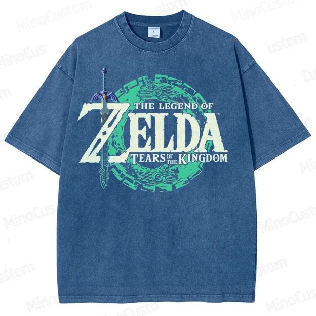Zelda: Tears of the Kingdom  Washed T-Shirt