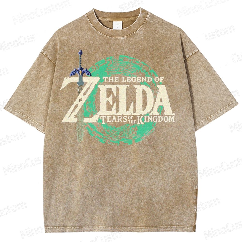 Zelda: Tears of the Kingdom  Washed T-Shirt