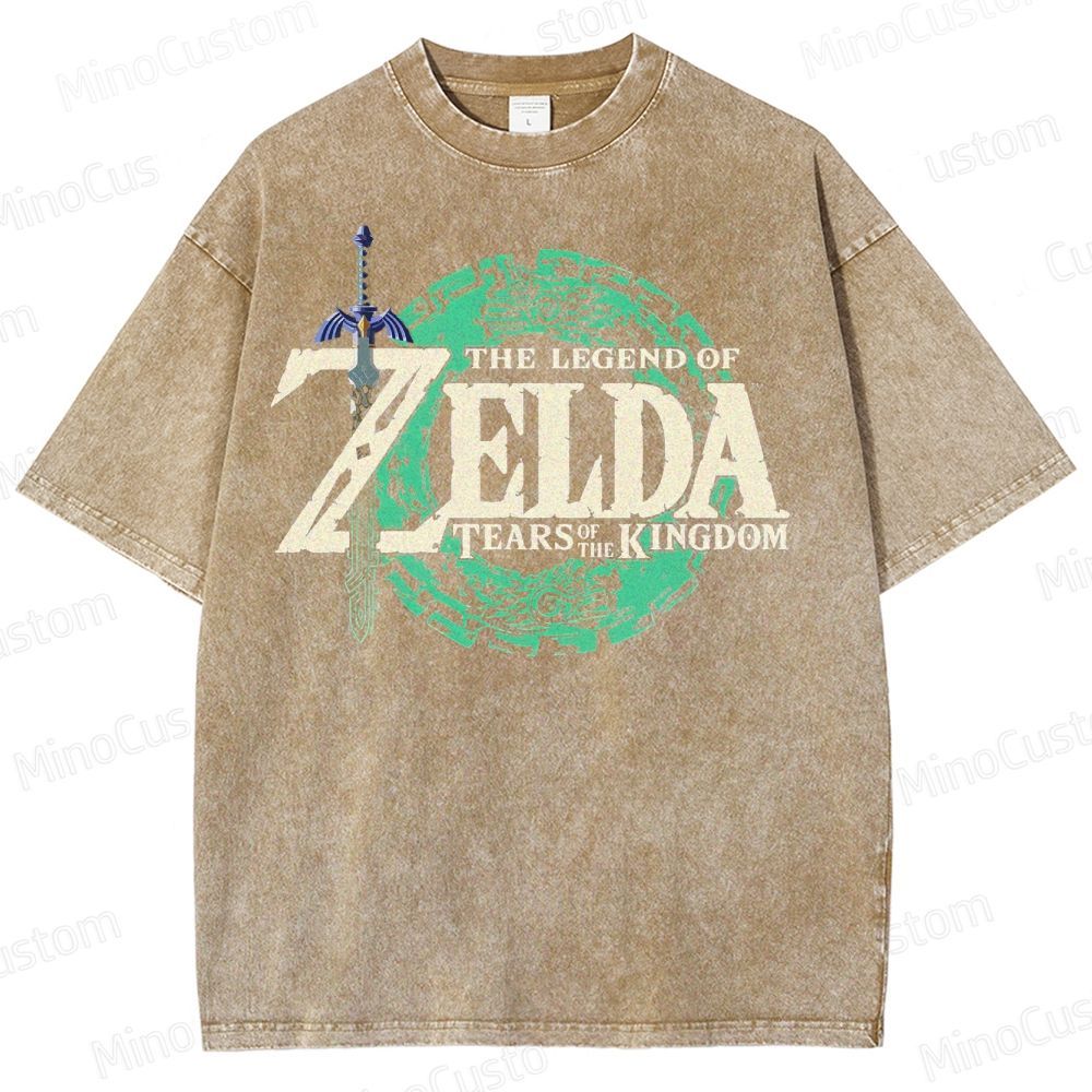 Zelda: Tears of the Kingdom  Washed T-Shirt