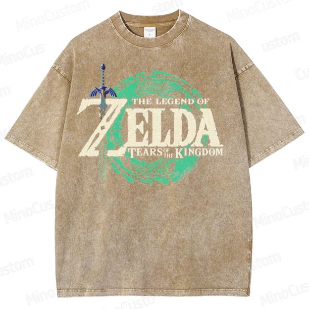 Zelda: Tears of the Kingdom  Washed T-Shirt