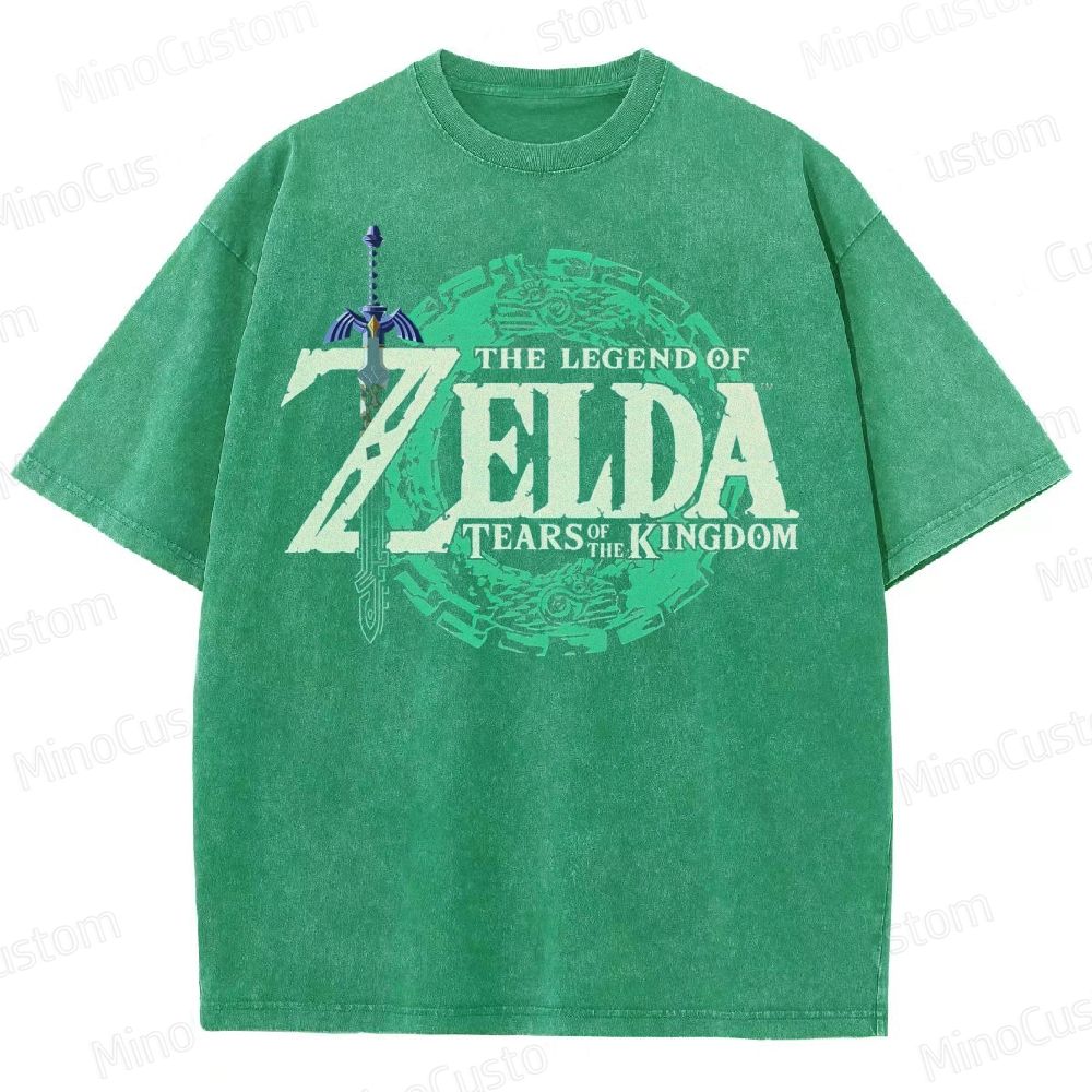 Zelda: Tears of the Kingdom  Washed T-Shirt