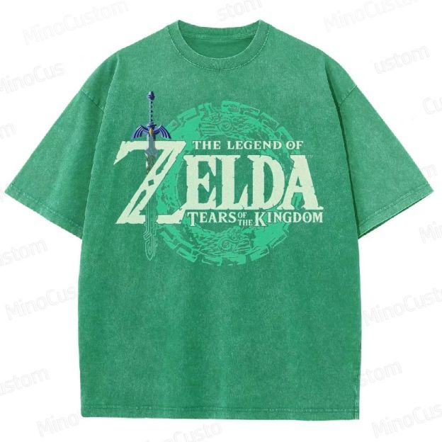 Zelda: Tears of the Kingdom  Washed T-Shirt