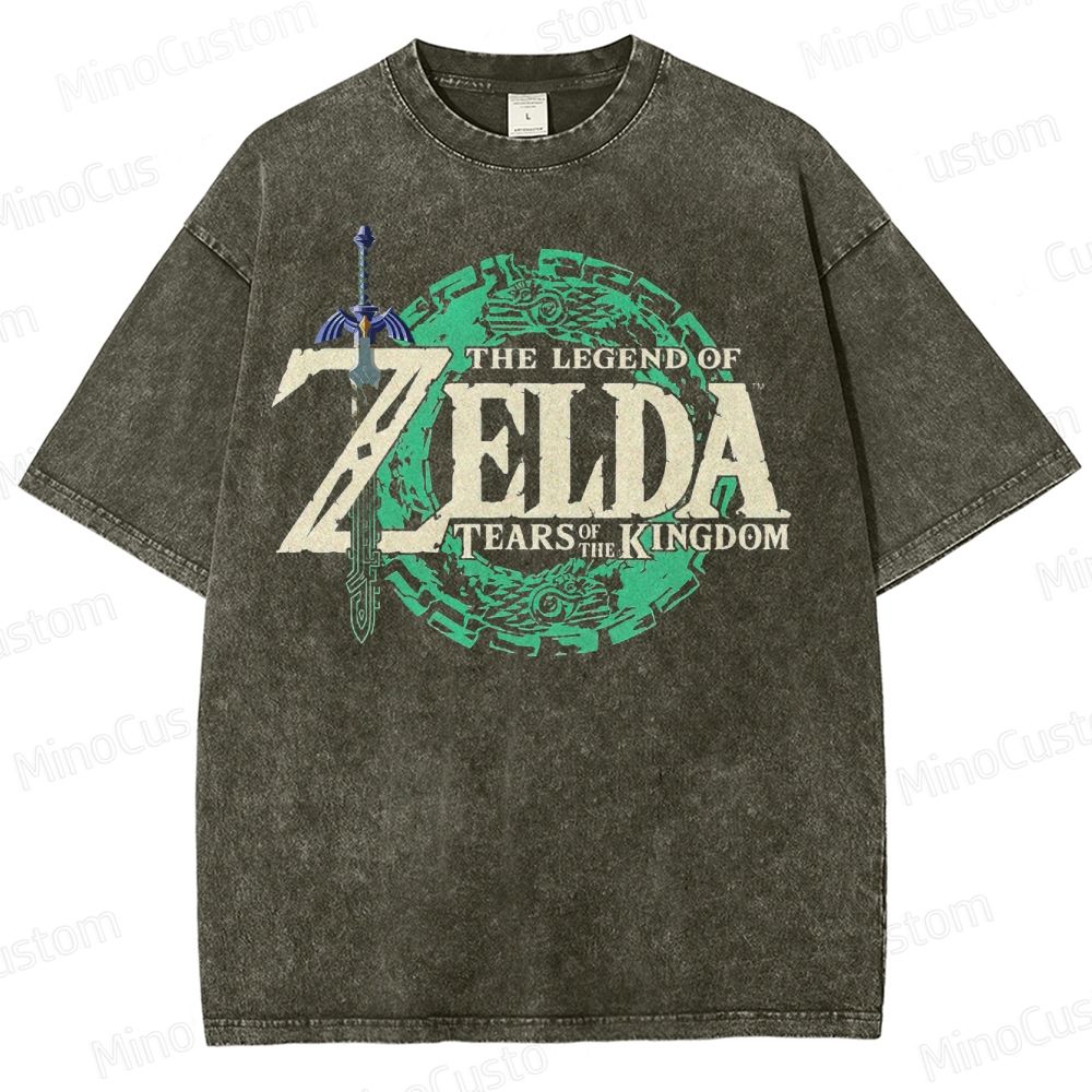 Zelda: Tears of the Kingdom  Washed T-Shirt