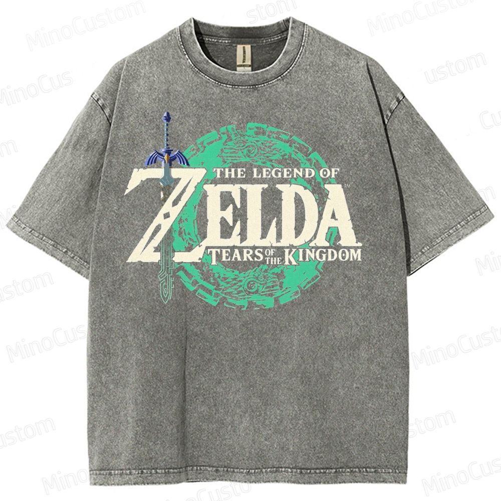 Zelda: Tears of the Kingdom  Washed T-Shirt