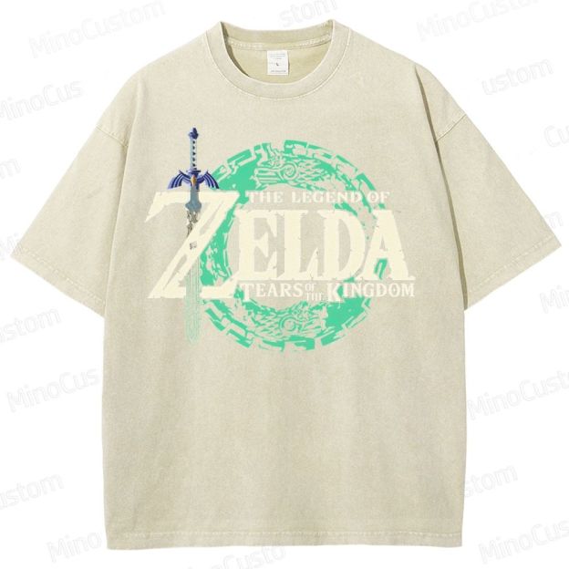 Zelda: Tears of the Kingdom  Washed T-Shirt