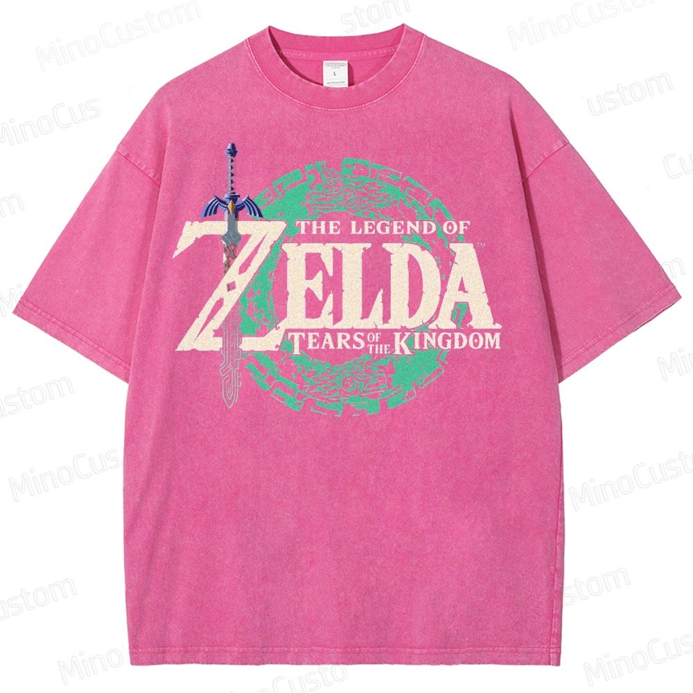 Zelda: Tears of the Kingdom  Washed T-Shirt