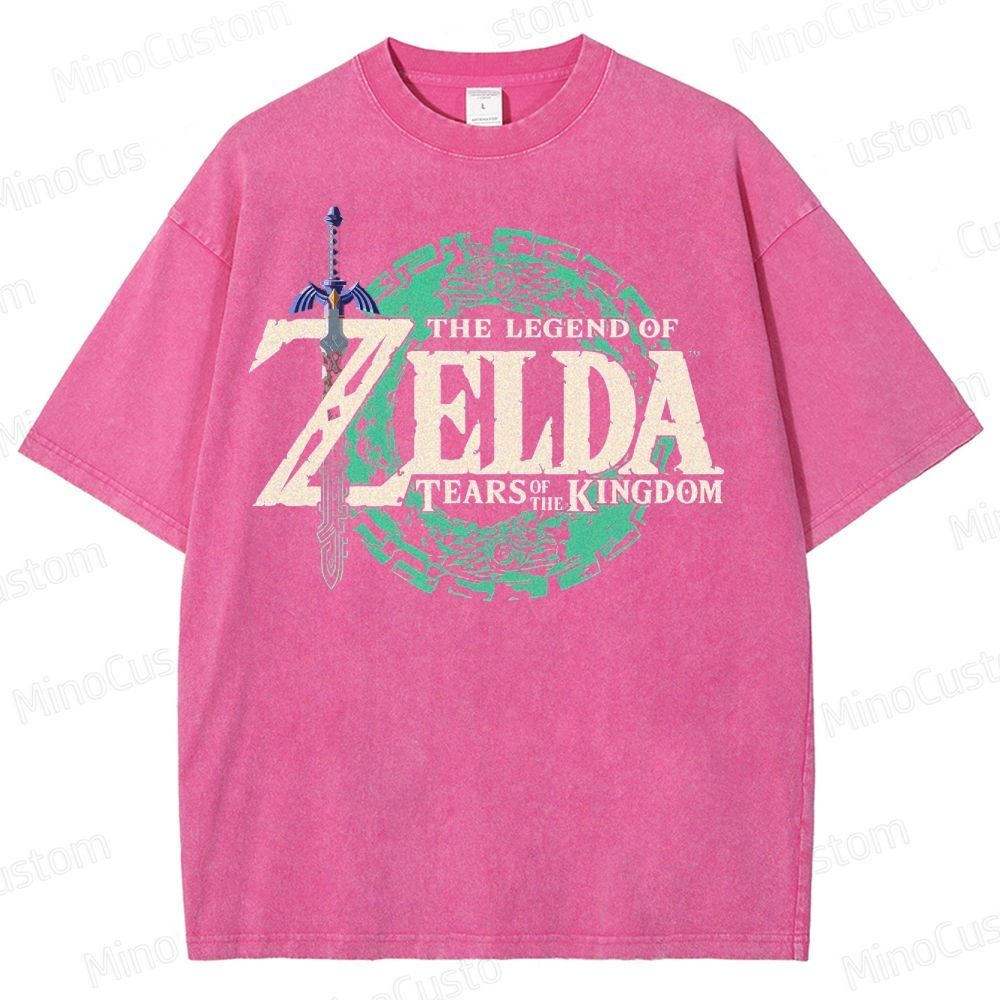 Zelda: Tears of the Kingdom  Washed T-Shirt