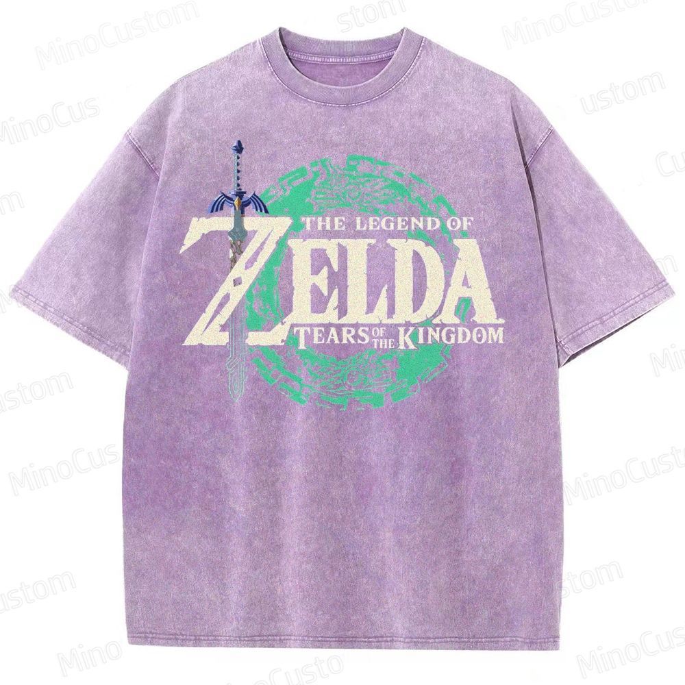 Zelda: Tears of the Kingdom  Washed T-Shirt