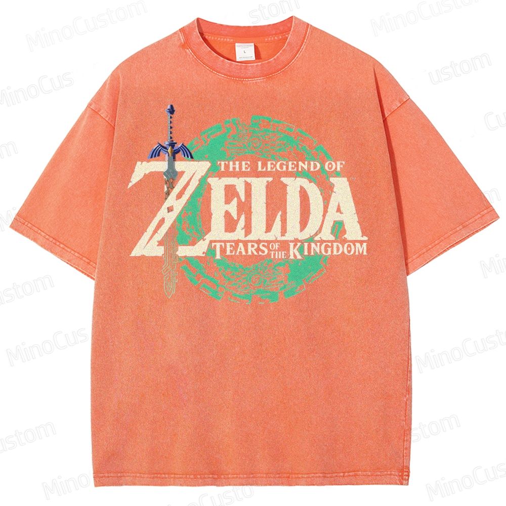 Zelda: Tears of the Kingdom  Washed T-Shirt