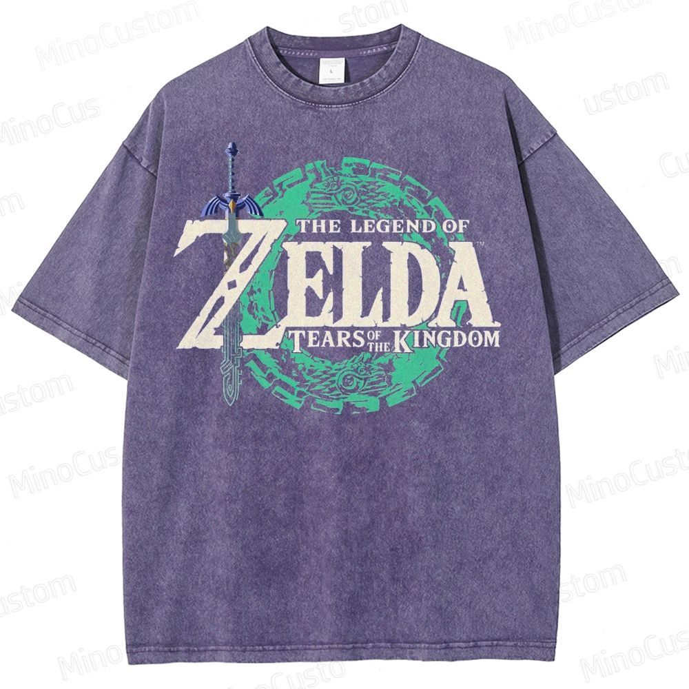 Zelda: Tears of the Kingdom  Washed T-Shirt