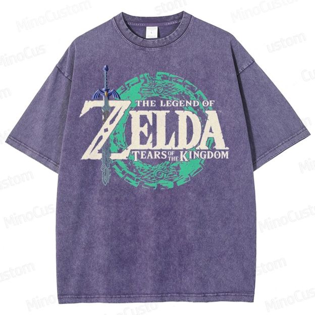 Zelda: Tears of the Kingdom  Washed T-Shirt