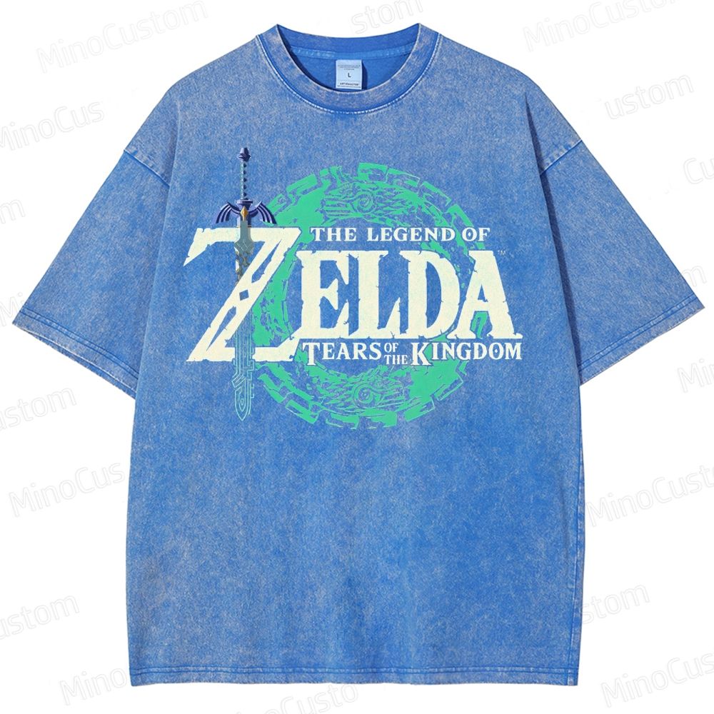 Zelda: Tears of the Kingdom  Washed T-Shirt