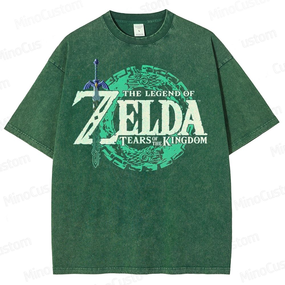 Zelda: Tears of the Kingdom  Washed T-Shirt