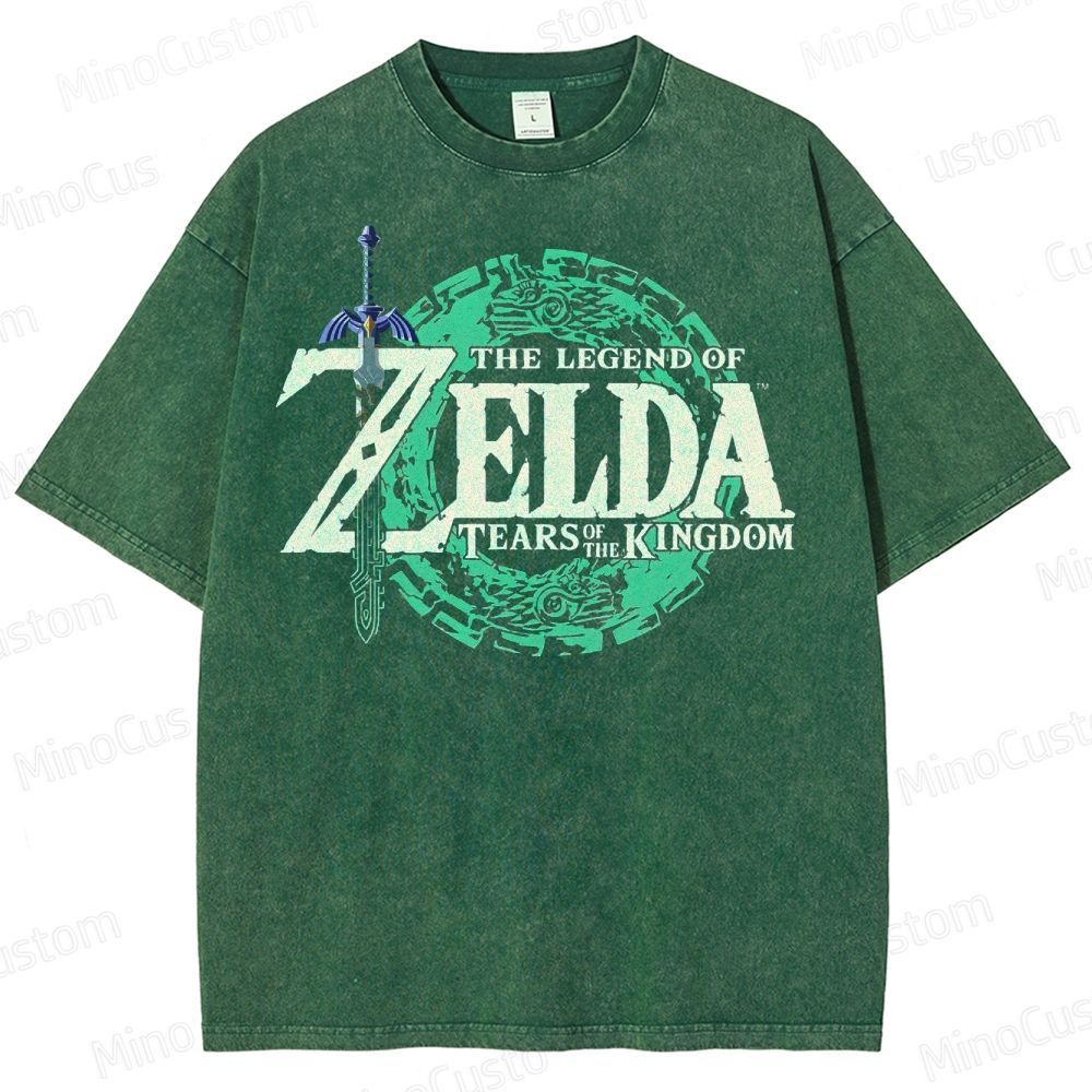 Zelda: Tears of the Kingdom  Washed T-Shirt