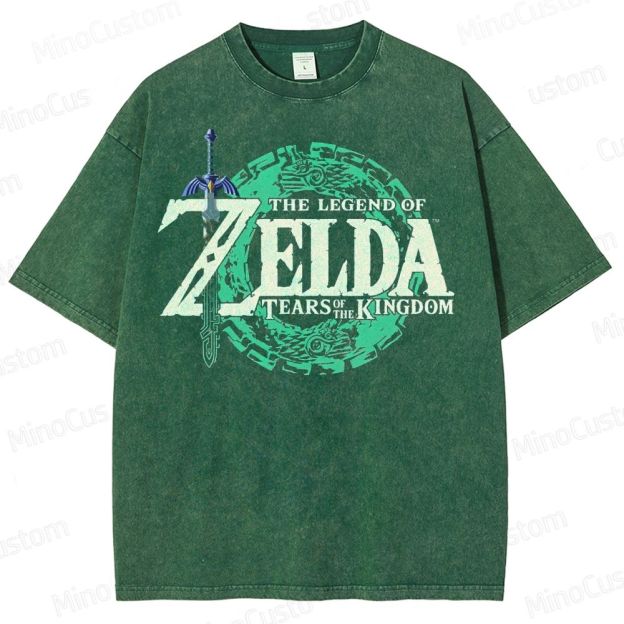 Zelda: Tears of the Kingdom  Washed T-Shirt