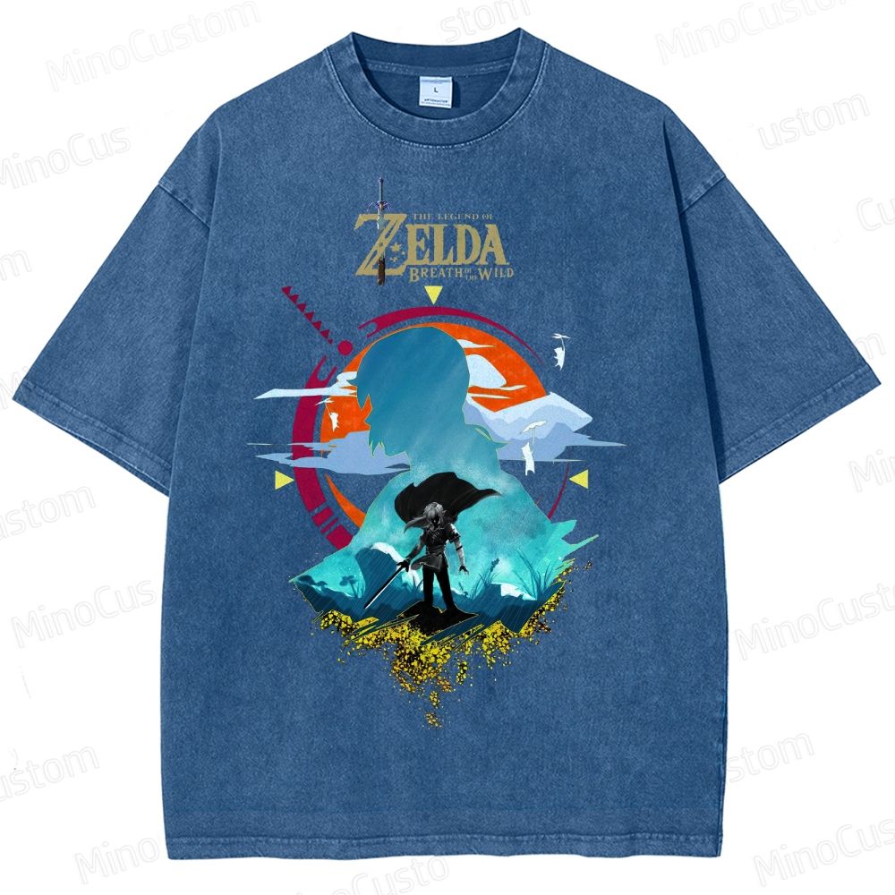 Zelda: Breath of the Wild Washed T-Shirt 