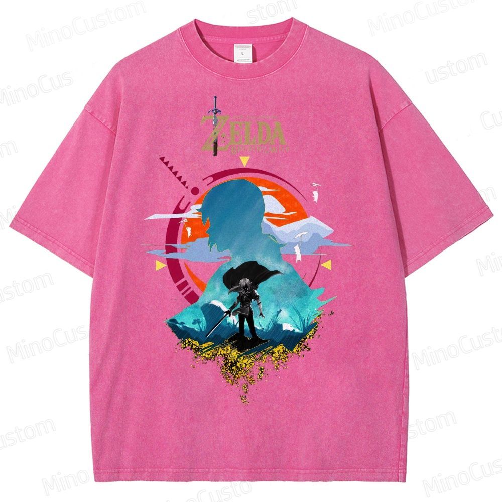 Zelda: Breath of the Wild Washed T-Shirt 