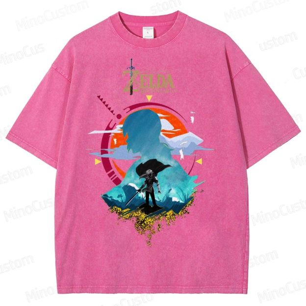 Zelda: Breath of the Wild Washed T-Shirt 