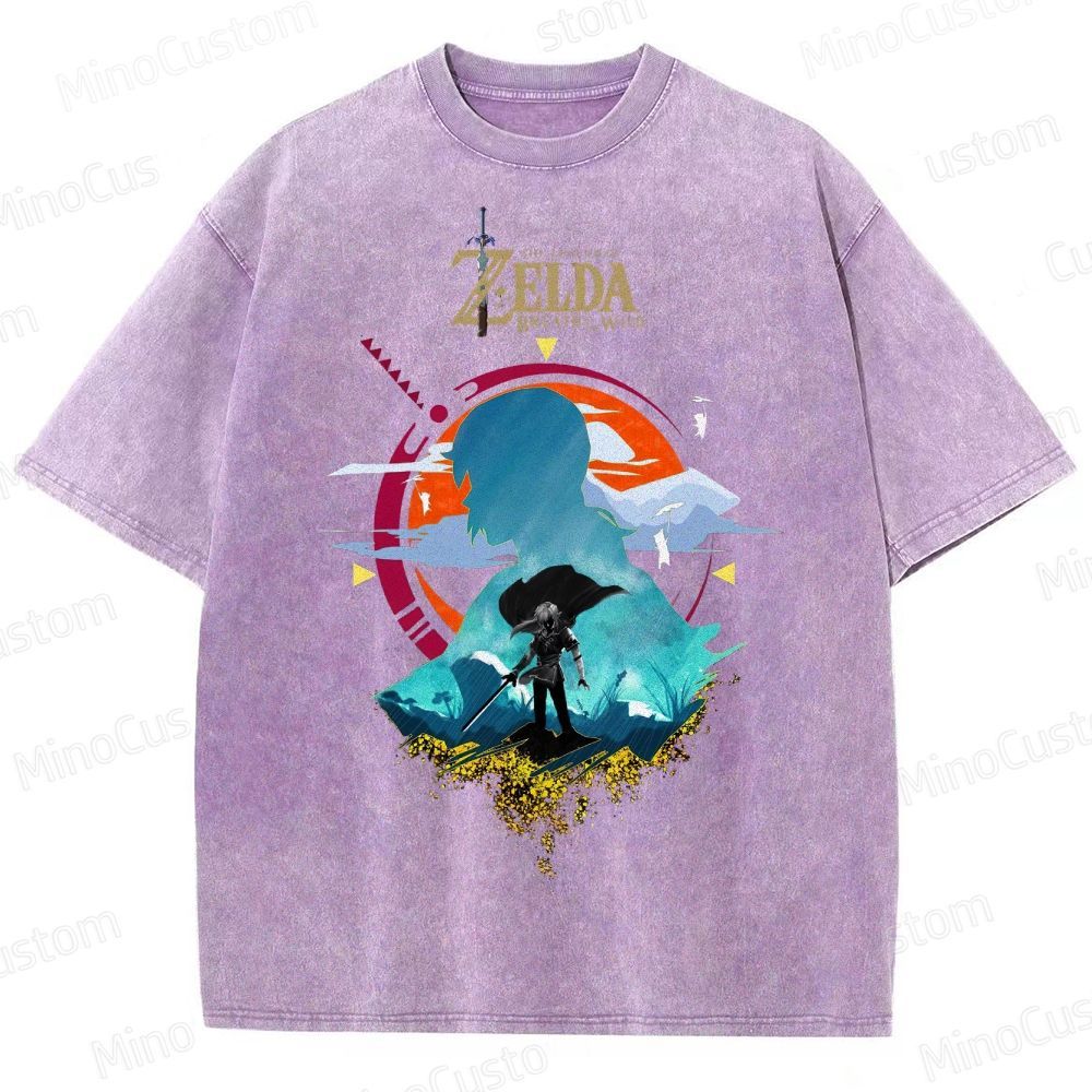 Zelda: Breath of the Wild Washed T-Shirt 