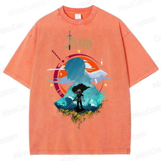 Zelda: Breath of the Wild Washed T-Shirt 