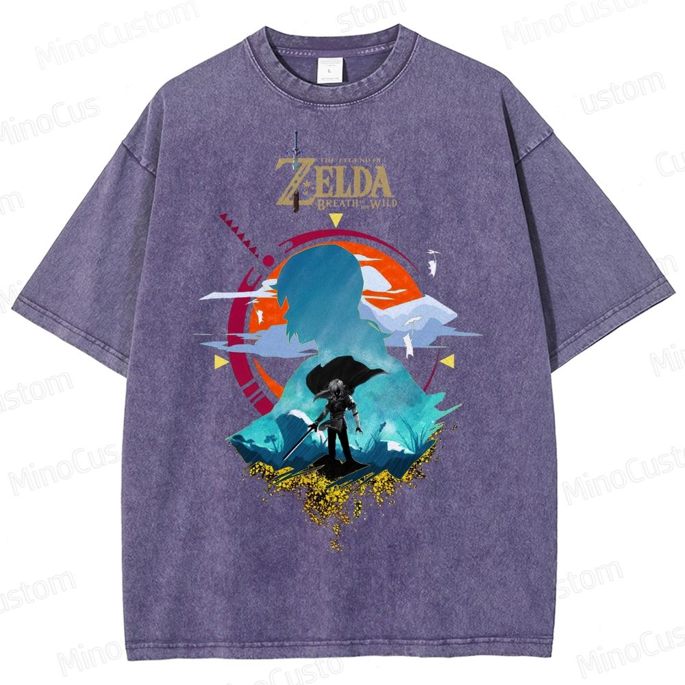 Zelda: Breath of the Wild Washed T-Shirt 