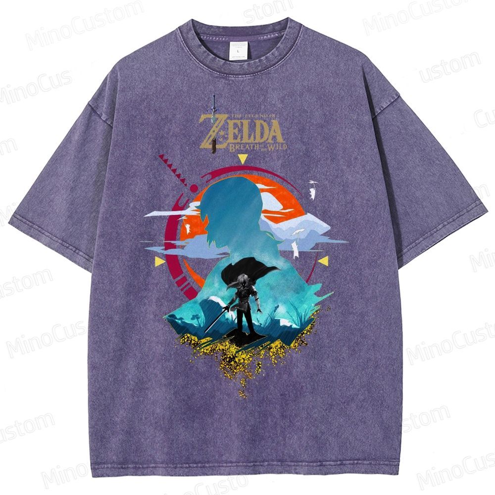 Zelda: Breath of the Wild Washed T-Shirt 