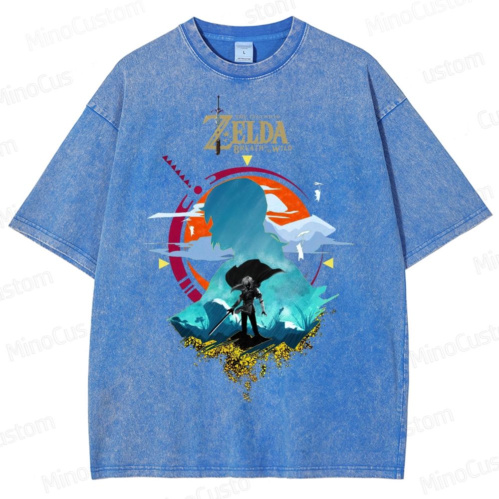 Zelda: Breath of the Wild Washed T-Shirt 