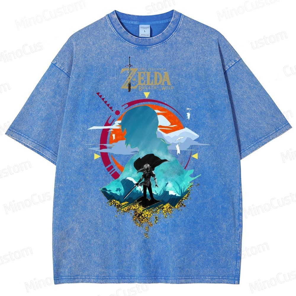 Zelda: Breath of the Wild Washed T-Shirt 