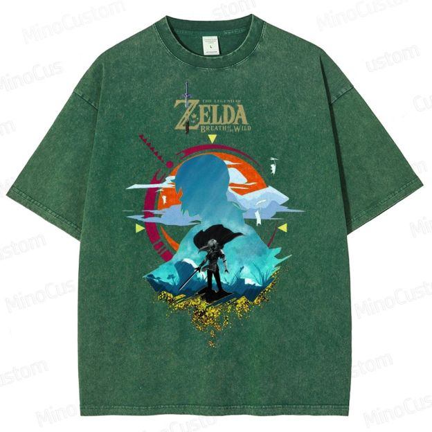 Zelda: Breath of the Wild Washed T-Shirt 
