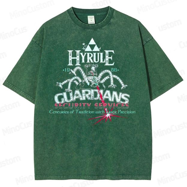 Hyrule 1986 Guardians Washed T-Shirt 