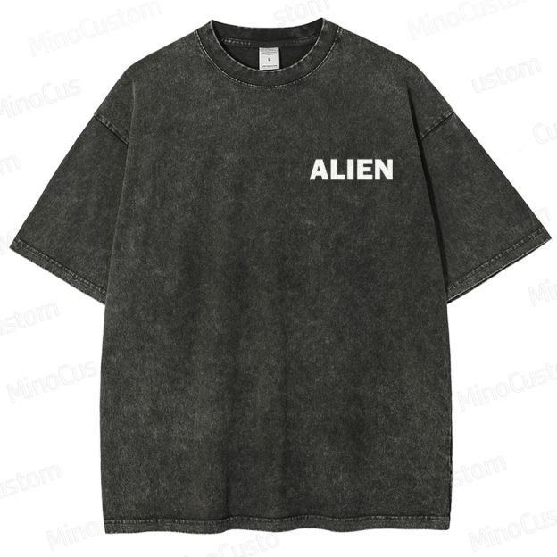 Alien Movie Vintage Washed T - Shirt 
