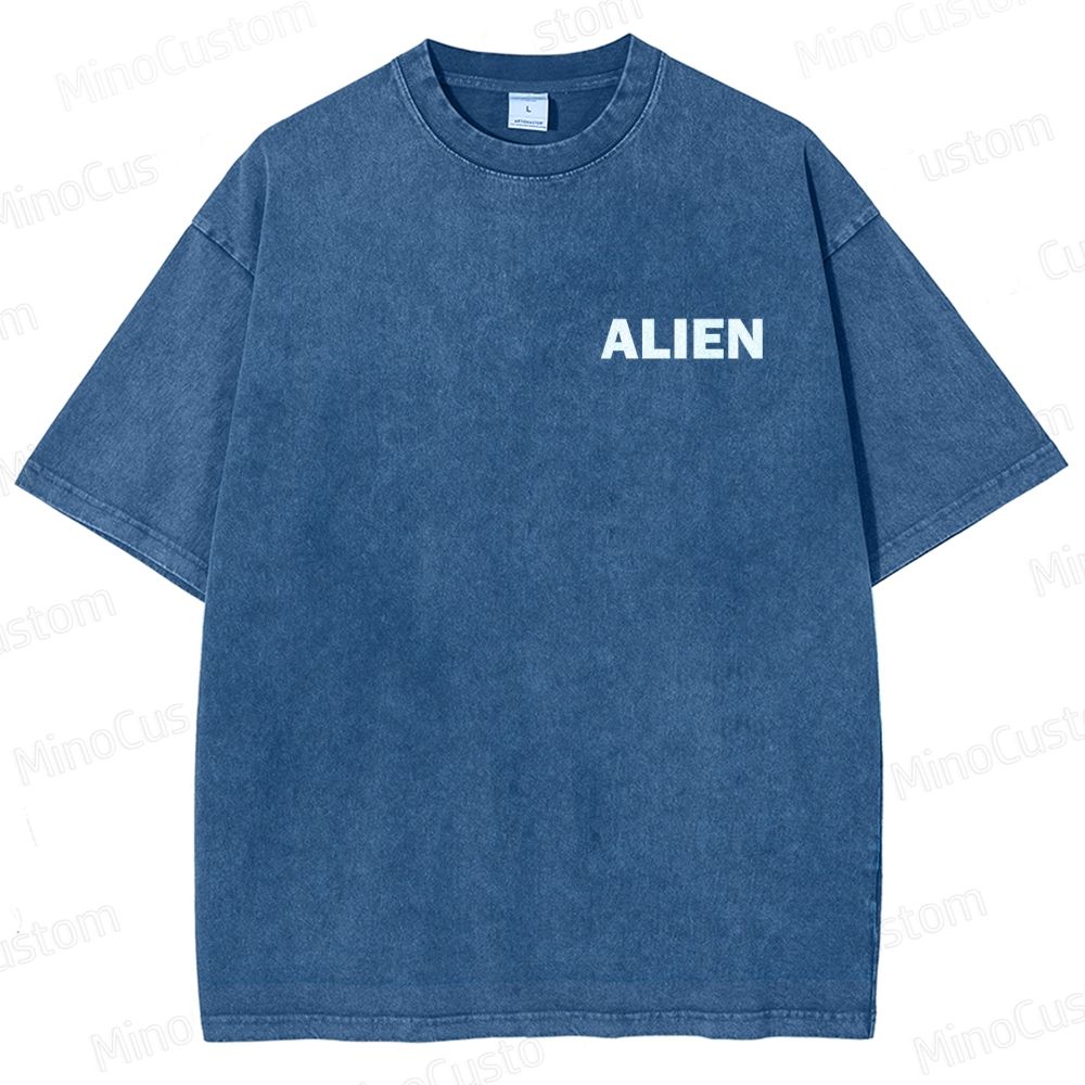 Alien Movie Vintage Washed T - Shirt 