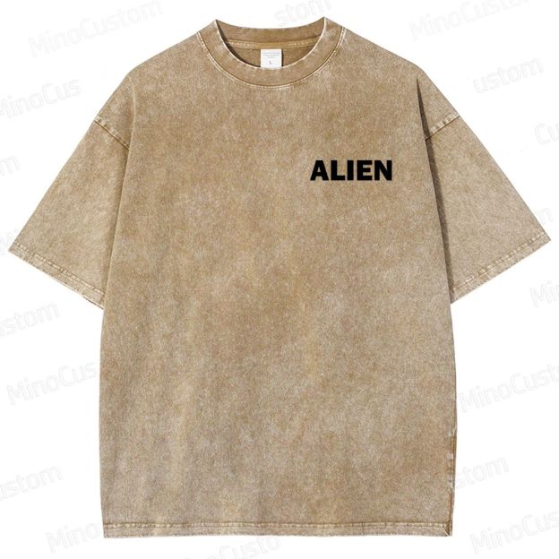 Alien Movie Vintage Washed T - Shirt 