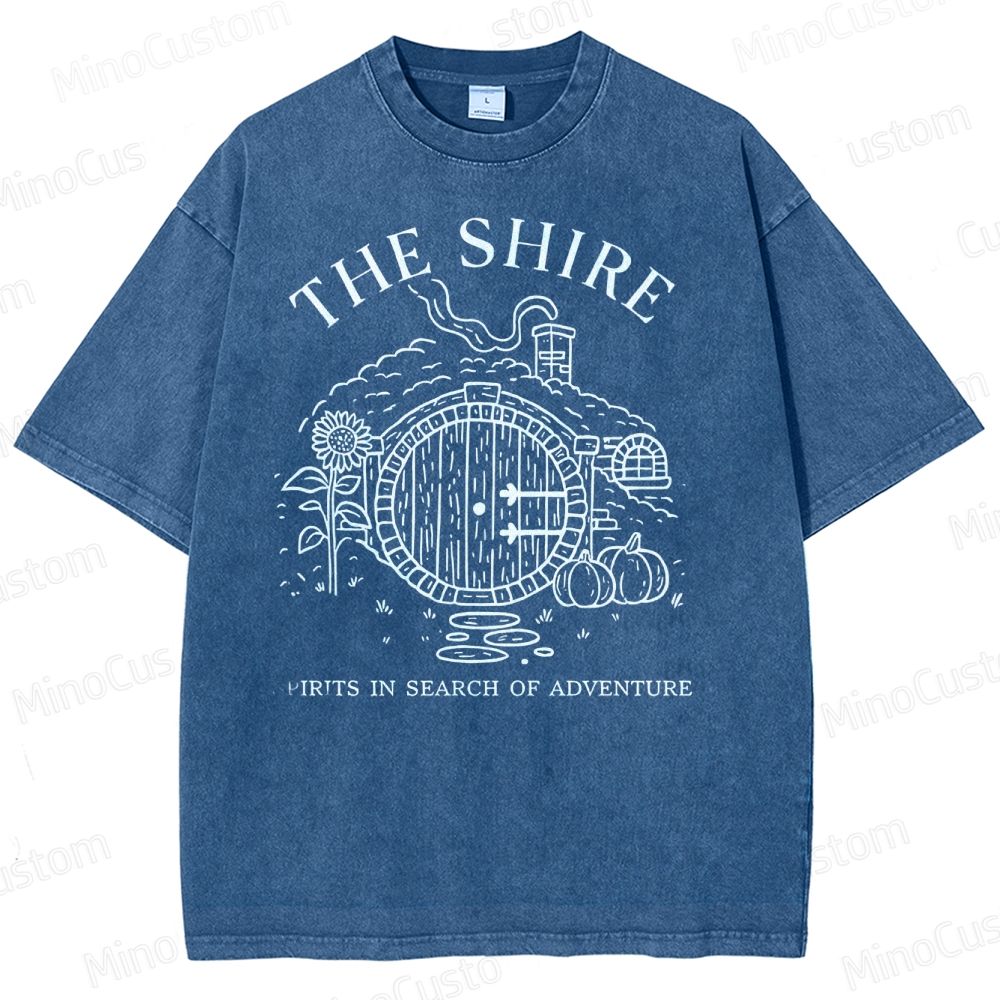 The Shire Hobbit Hole Washed T-Shirt 