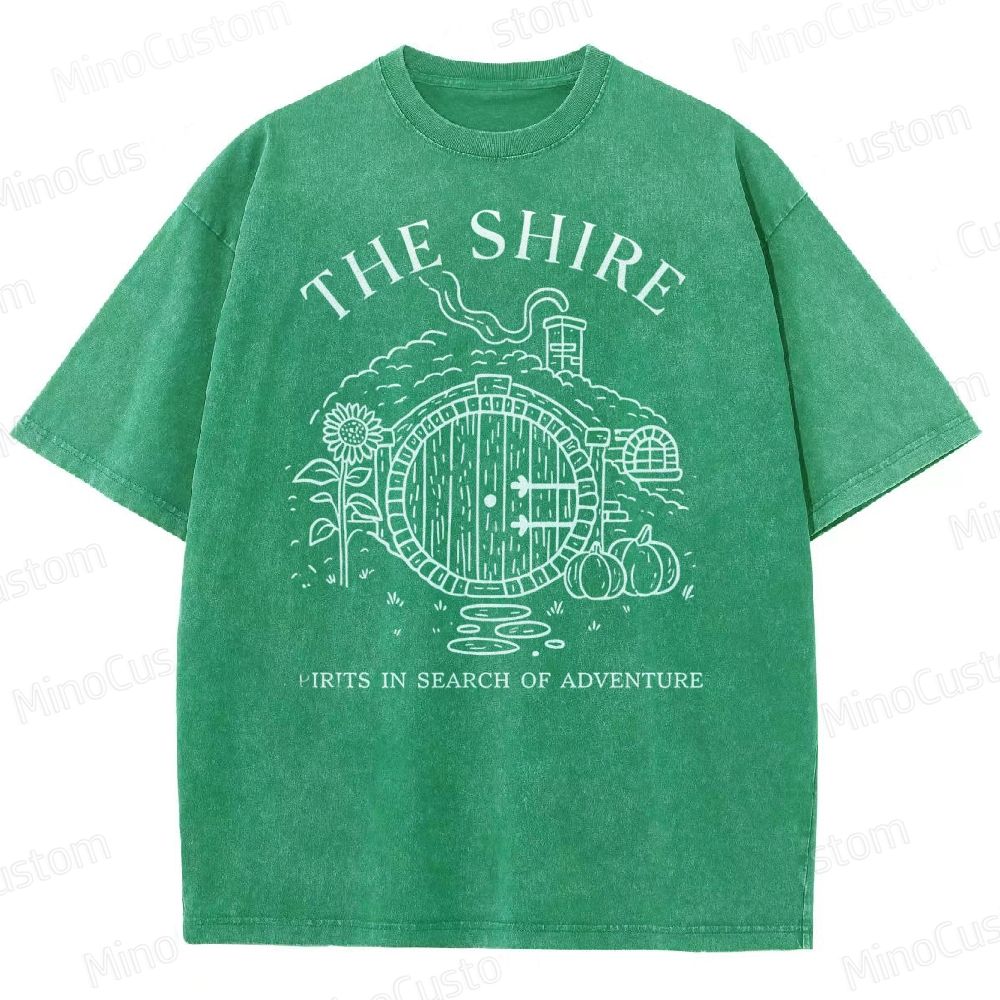 The Shire Hobbit Hole Washed T-Shirt 